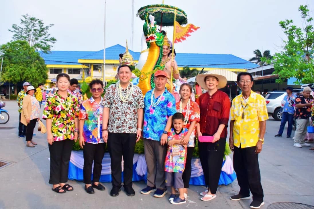 ขบวนแห่งานประเพณีสงกรานต์ 2567