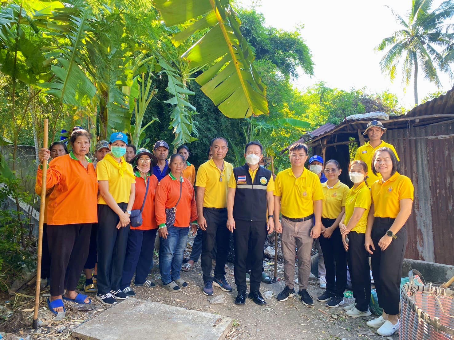 ติดตามกิจกรรม Big Cleaning Day บ้านที่เกิดอัคคีภัย ร่วมกับอำเภอโคกสำโรง 